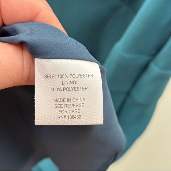 MODCLOTH Teal Ruffle Front Dress {U10} - Picture 5 of 5